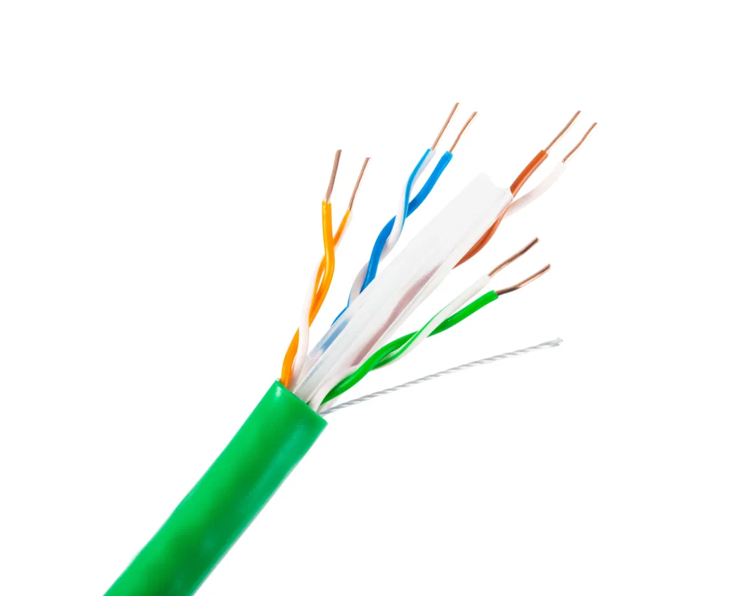 Pure Copper Cat5/Cat5e/CAT6 Ethernet Cables, Solid OFC Network Cords, UTP/FTP, Indoor/Outdoor, Factory Direct Supply