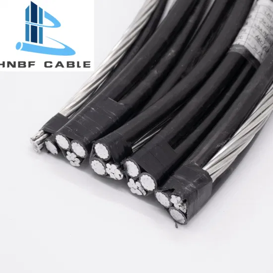 Cable ABC aislado XLPE del alambre eléctrico de la aleación de aluminio del estándar 1*16 del GB