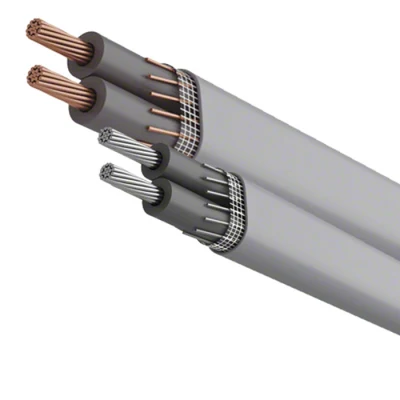 Cable de entrada de servicio UL 854 Tipo Se de aluminio/cobre, Estilo R/U Seu 6 6 6